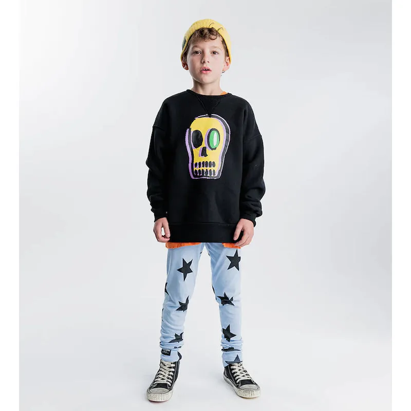 NUNUNU Dizzy Skull Heavy Sweatshirt