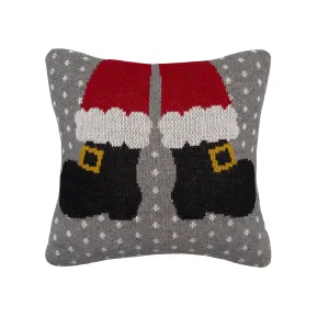 Santa Shoes Mini Pillow