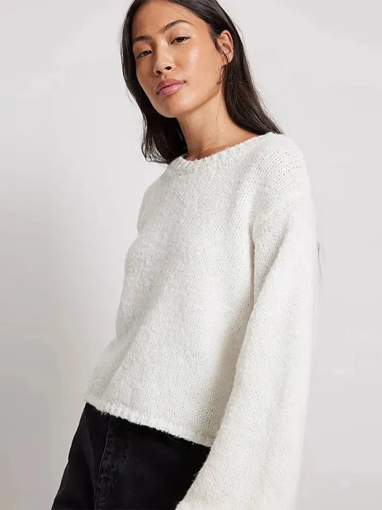 Sculpted Serenity Backless Knit Top