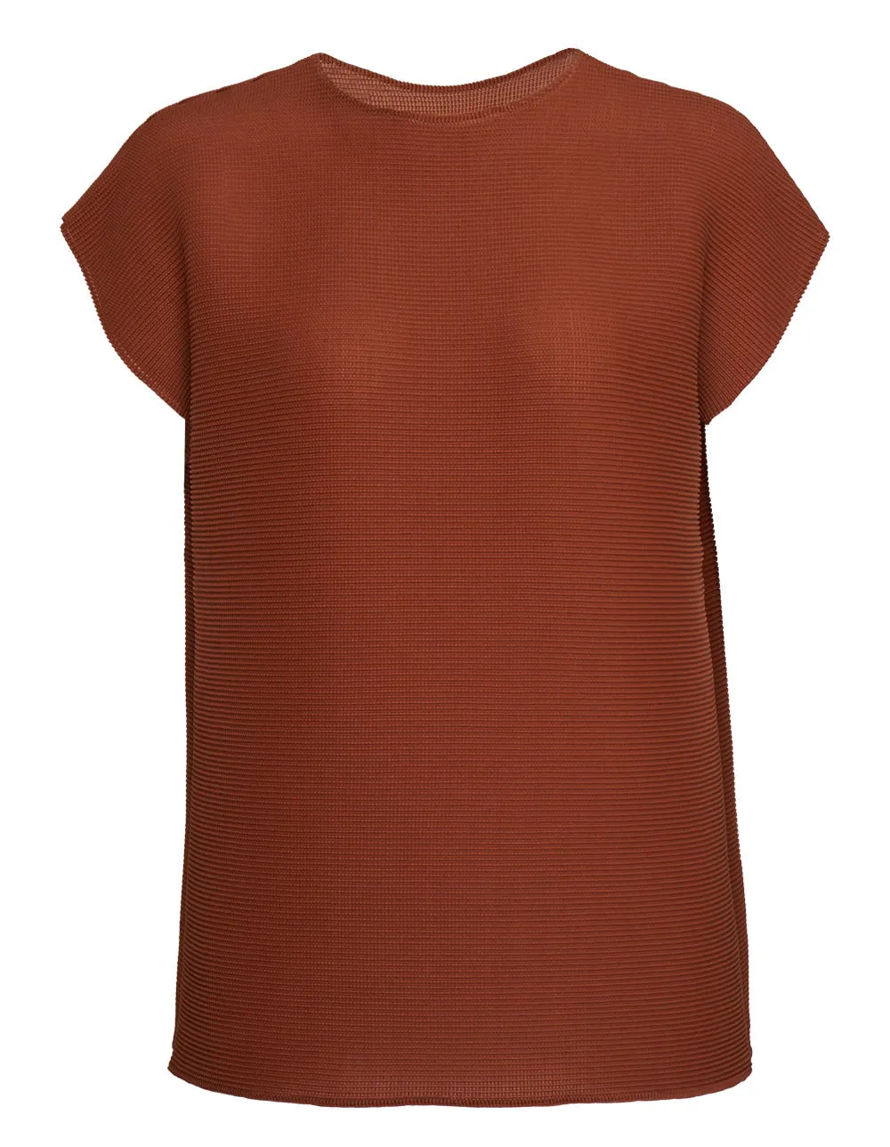 Square Stretch Pleats Top