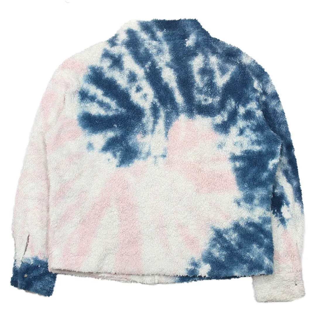 The elder statesmen tie dye fleece resort 2019 Large