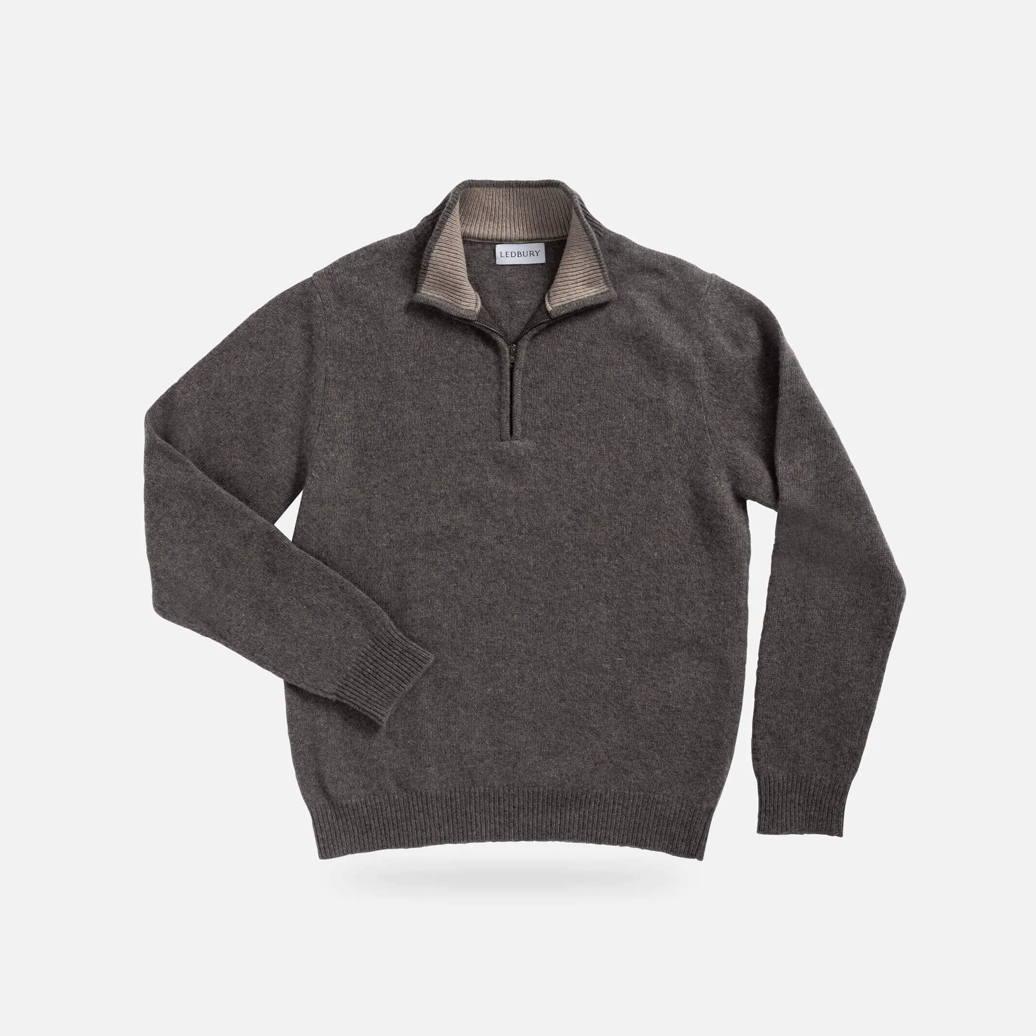 The Seal Heather Ashton Quarter-Zip Sweater