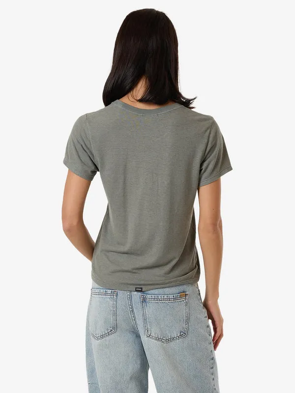 Thrills Hemp Everyday Tee - GREEN SMOKE