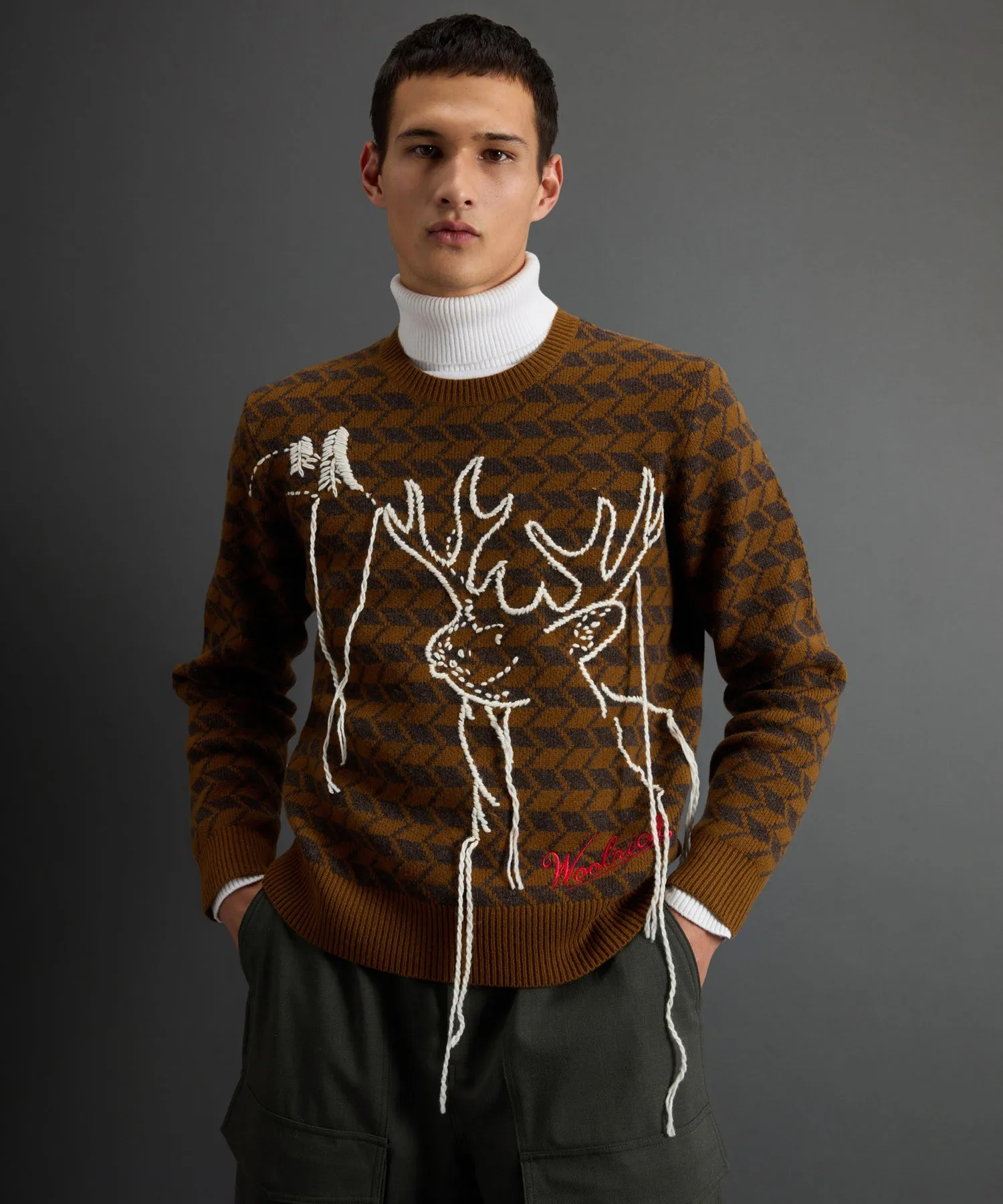 Todd Snyder X Woolrich Deer Sweater