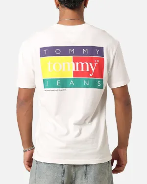 Tommy Jeans Pop Color Flag T-Shirt Ancient White