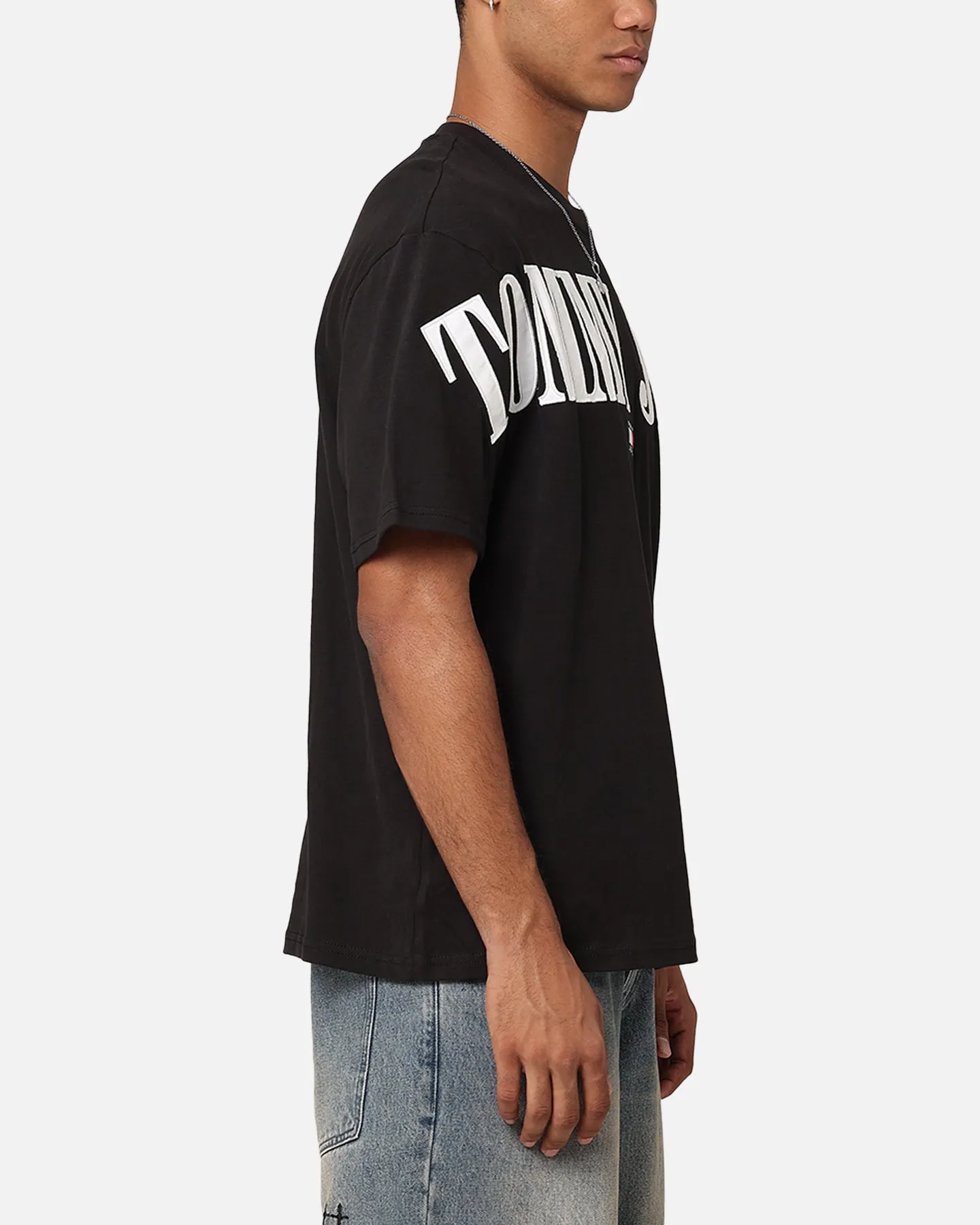 Tommy Jeans TJM OVZ Badge TJ T-Shirt Black