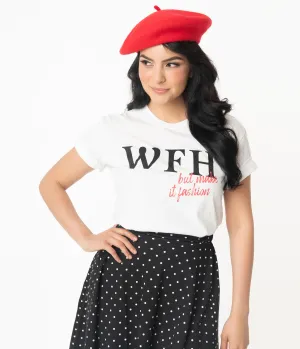 Unique Vintage WFH Fashion Unisex Tee