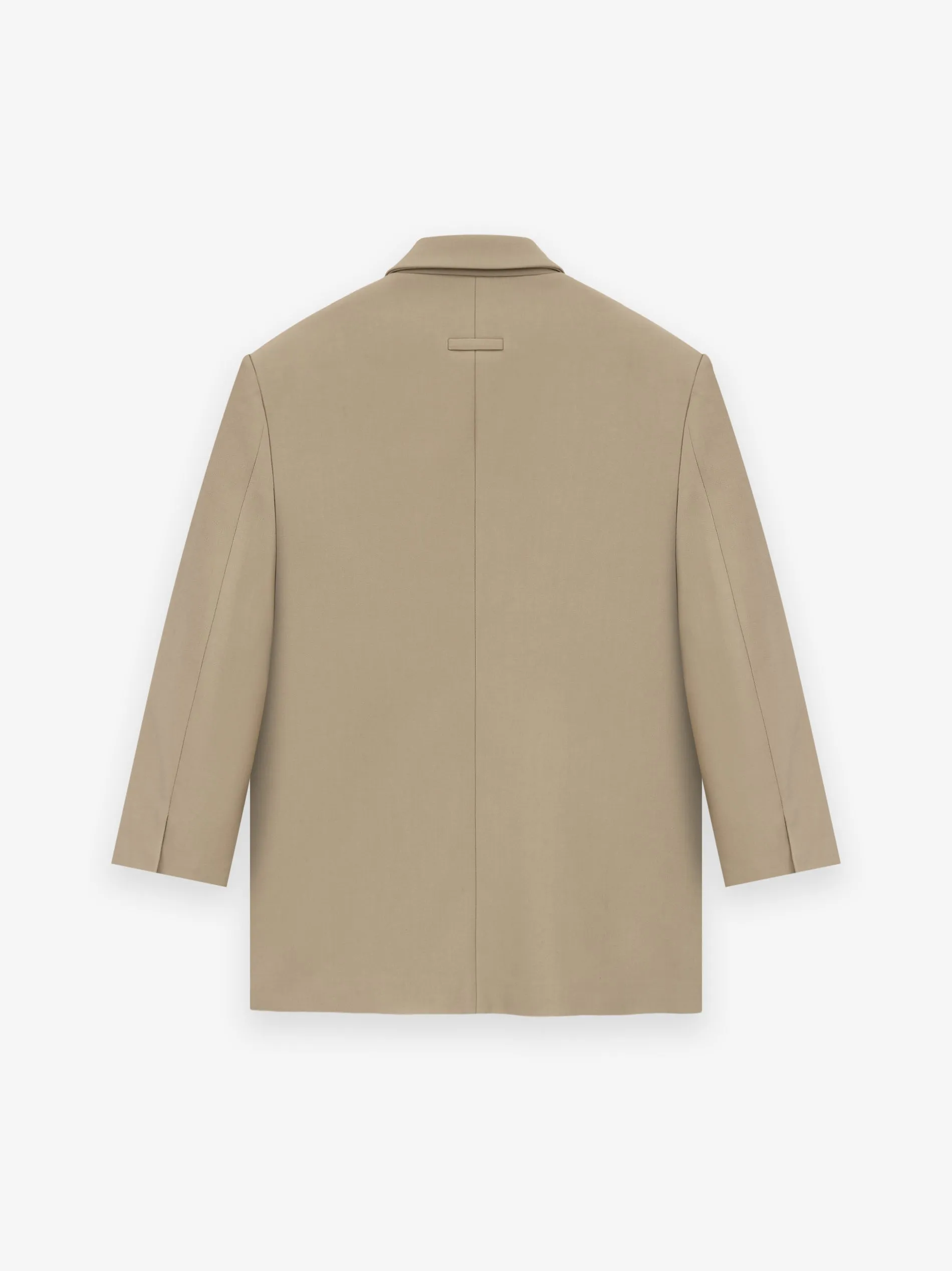 Weighted Twill Relaxed Blazer