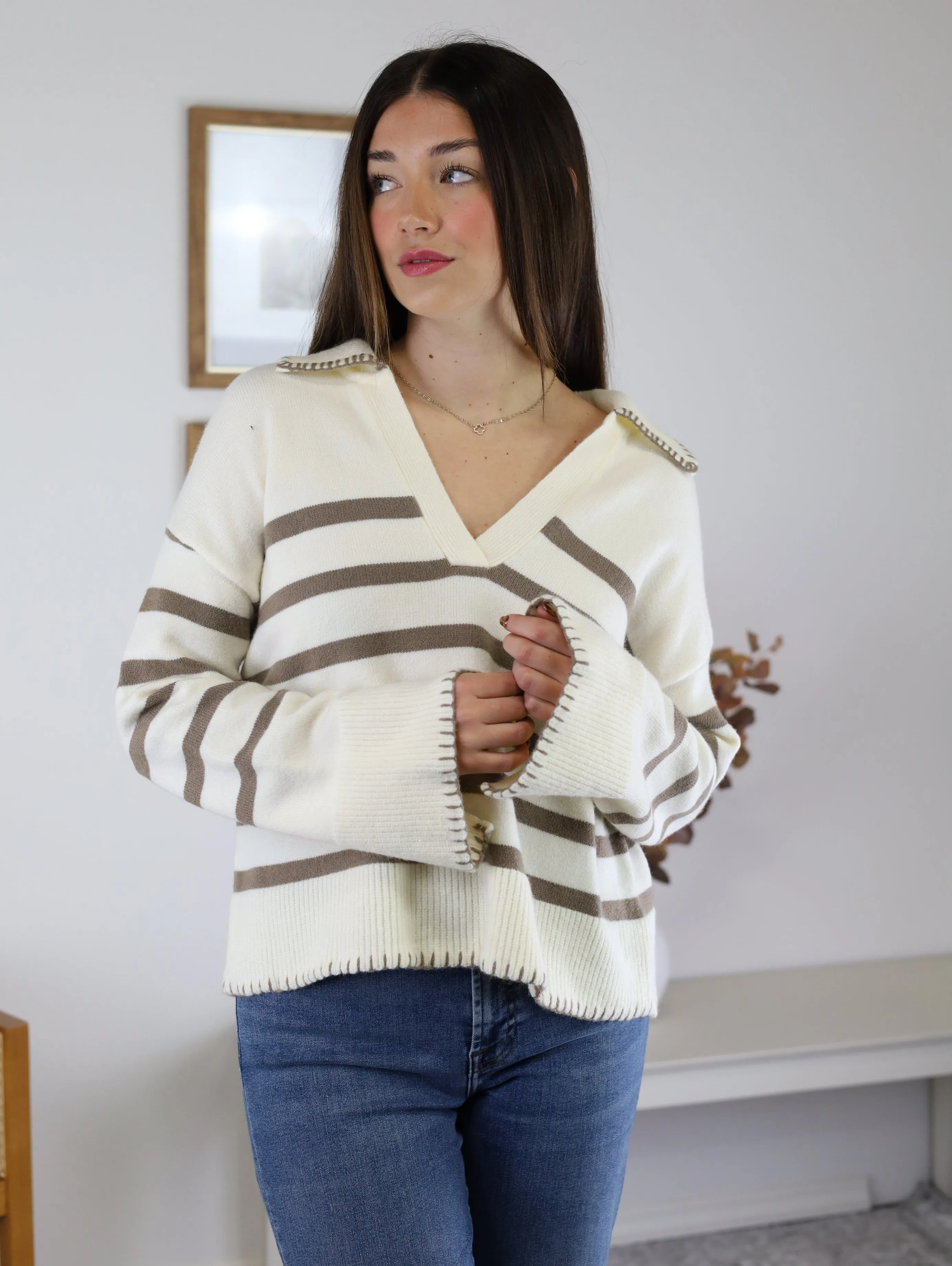 Willow Striped Sweater